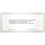 Cadeaubonnen Bijou Daisy achterkant