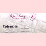 Cadeaubonnen Bijou Daisy voorkant