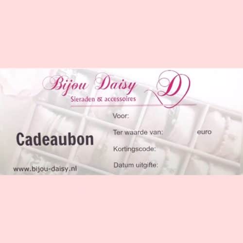 Cadeaubonnen Bijou Daisy voorkant