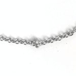 Stainless steel enkelbandje met kraaltjes zilver2