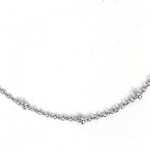Stainless steel enkelbandje met kraaltjes zilver3
