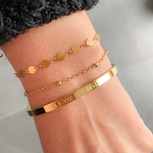 Sieraden set goud
