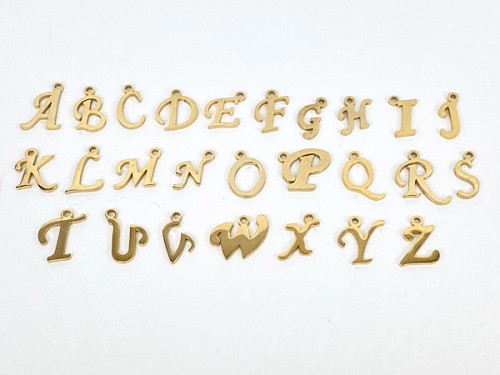 Bedel letterketting goud