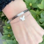 Bangle tekstarmband zilver love life & enjoy every moment smal 1200