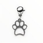 Bedel hondenpootje zilver 500