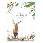 Sieraden kaartje kerst en feestdagen