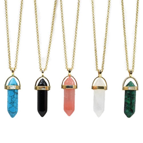 Ketting-hanger-edelsteen-goud Ketting-hanger-edelsteen-goud