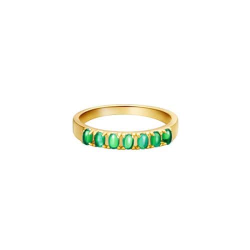 Ring-met-groene-steentjes-goud Ring-met-groene-steentjes-goud