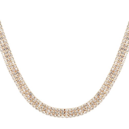 Ketting-met-strass-steentjes-goud