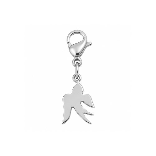 Bedel zwaluw stainless steel zilver Create Your Own